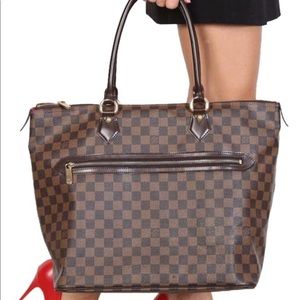 Louis Vuitton Saleya Damier Ebene Large Tote